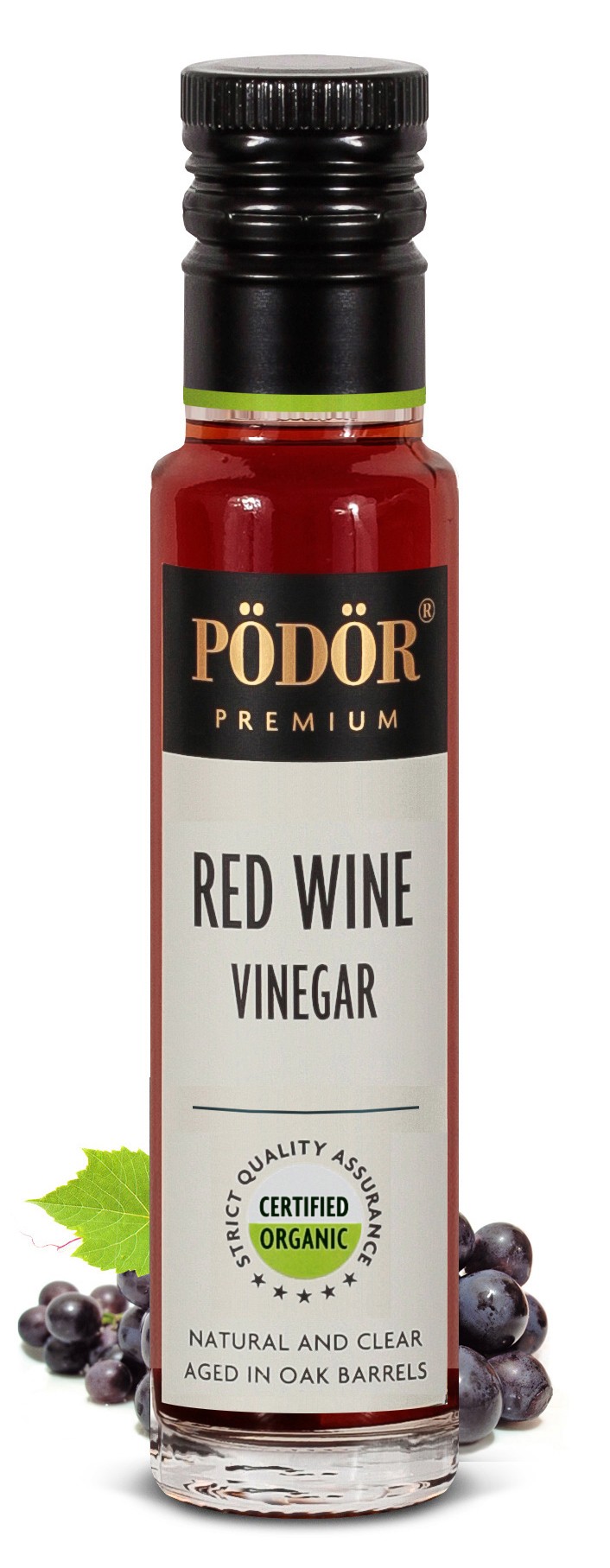 Red wine vinegar, organic Pödör premium oils and vinegars